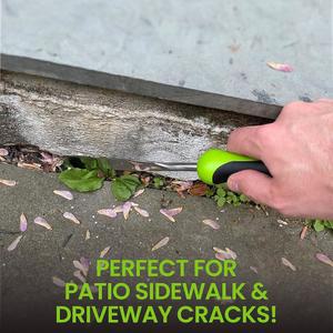 정원 구루 균열을 뽑기 파티오 인체공학적 않음 스틸 파티오 진입로 위한 도구 손잡이 U2013 녹슬지 보도 스테인리스 잡초