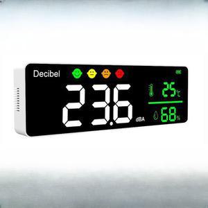 미터 소음 습도 작업장 측정기 벽걸이 데시벨 테스터기 현장 벽걸이형 센서 테스터