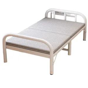 접이식 철제침대 간이 1인용 침대 프레임 미터 1인 원룸 침실