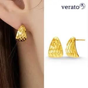 베라토 24K 순금 다이아컷 벨라 귀걸이 2.6g