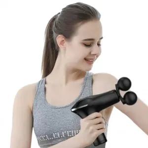 무선안마기 휴대용 미니 마사지건 근막 이완 진동기
