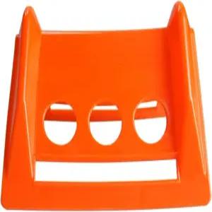 ENJ 40 팩 플랫베드 가장자리 보호기 모서리 타이 다운 최대 4인치 스트랩 화물 보호 액세서리 플라스틱