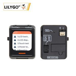 LILYGO T-QTC6 ESP32-C6 개발 보드 0.85 인치 터치 LCD 디스플레이 와이파이 6 블루투스 5 무선 모듈 전