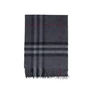 [버버리] 남녀공용 체크 캐시미어 Fringe 프린지 목도리 머플러(8077880 A1208)