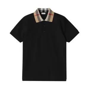 [버버리] 남성 체크카라 반팔 티셔츠(8071620 A1189)