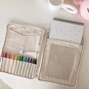 아트백 색연필 캔버스 미술 가방 어린이 아동 아트가방