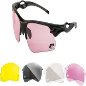 충격 저항 및 김서림 방지 렌즈가 있는 스미스 앤 웨슨 M P 해리어 하프 프레임 교체 가능한 슈팅 글래스