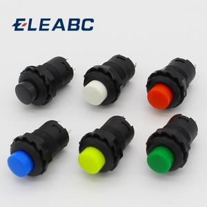 30pcs 12mm 잠금 래칭 OFF-ON 푸시 버튼 스위치 유지 고정