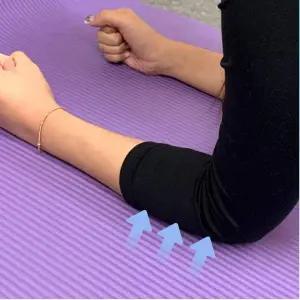 [콩심팥심]NBR 홈트 운동 요가매트 15mm 퍼플