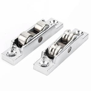 4PCS 77 88 유형 슬라이딩 푸시 밸런스 도르래 각도 조정 캐비닛 이중 아연 도어 합금