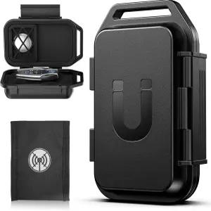 파크위즈 마그네틱 키 박스 자동차 밑 홀더 숨기기 방수 및 방진 하이더 실외 자석 보관함