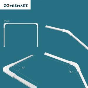 ZM79/ZM87 커튼 커튼 트랙 각도 코너 창용 ARC 슬라이드 90 135도(주문하기 전에 을 확인하십시오)