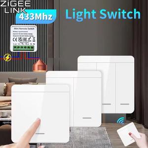 DIY 무선 원격 RF 433 MHz 스마트 호환 스위치 미니 제어 조명 16A 릴레이 리시버 자동화 모듈 가정용 LED