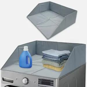 전방 적재 세탁기 및 건조기용 위블리 세탁 가드 옷이 뒤로 빠지는 것을 방지하는 안전 가드레일 간편한