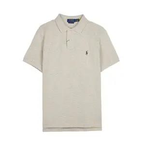 [폴로]랄프로렌 포니 자수 카라 티셔츠 베이지그레이 154130576