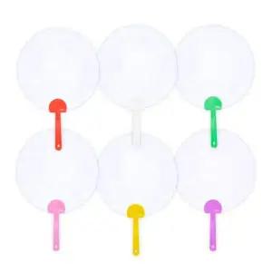 원형부채 하드보드지