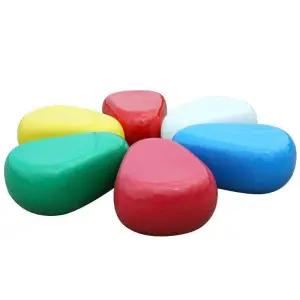 조약돌 벤치 의자 스툴 조경 라운지 공원 정원 호텔