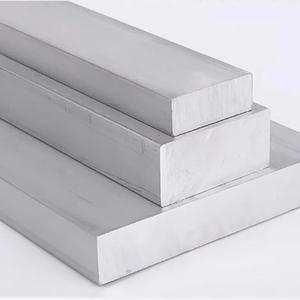 견고한 알루미늄 플랫 바 플레이트 사각 막대
