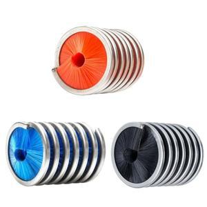 내구성 있는 스테인레스 스틸 나일론 로프 브러시 암벽 등반 청소 휴대용 세척 도구