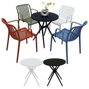 [알티피아]모네 원형 테이블 야외테이블 정원 인테리어테이블-WD43DBB