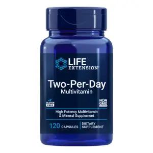 라이프익스텐션 투-퍼-데이 멀티비타민 캡슐, 120정, 1개