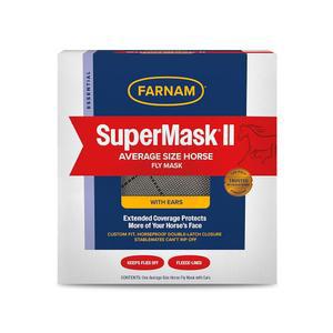 귀가 있는 Farnam SuperMask II 말 곤충과 눈을 마스크, 넓은 수 파리 걸쇠를 이물질로부터 보호하고 목 커버력, 조절할 있습니다