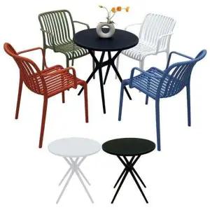 모네 원형 테이블 야외테이블 정원 인테리어테이블-WD43DBB_