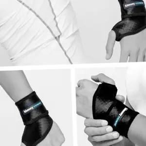 R35 키모니 엄지 손목 보호대 헬스 스포츠 아대 밴드