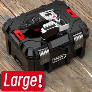 22/24 인치 빈 대형 도구 상자 다기능 하드 케이스 쌓을 수있는 펠리칸 보관 전기