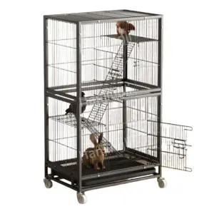 케이지 친칠라 하늘다람쥐 슈가글라이더 철장 대형 사육장 키우기