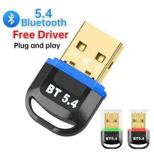 PC 용 Bluetooth 어댑터 USB 5.4 5.3 스피커 동글 수신기 무선 마우스 키보드 오디오 송신기