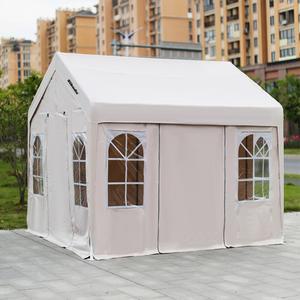 간이창고 농업용 간이 천막 텐트 쉘터 정리함 이동식 도구 보관함