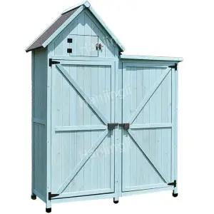 야외 정리함 텃밭 미니창고 간이 외부창고 수납장 농기구