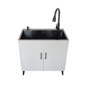 사무실 개수대 주방 작은 야외용 탕비실 베란다 스텐 조립식