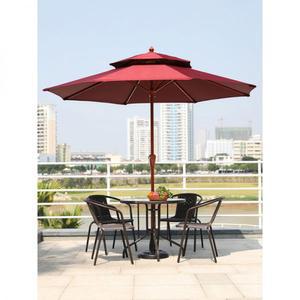 야외 파라솔 테이블 전원주택 베란다 접이식 세트 일체형 테라스
