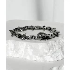 매장정품 BLESSED BULLET ss-스파이크 체인 팔찌