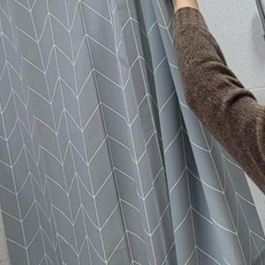 [2개구성] 욕실커튼 방수 샤워커텐 그레이 80x180 커튼 샤워파티션 샤워실커튼 가림막 비닐 EWCFD43F