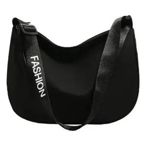 남녀 공용 여행용 캐쥬얼 반달 만두 보조 가방 숄더백 호보백