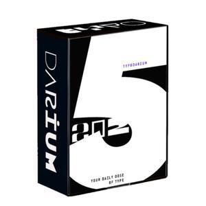 캘린더 포다리움 폰트디자인 탁상달력 레트로 선물 미니달력