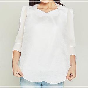 [2개구성] 상품 주방 앞치마 부직포 백색 일회용 위생 용품 100매입 LWA3B24C