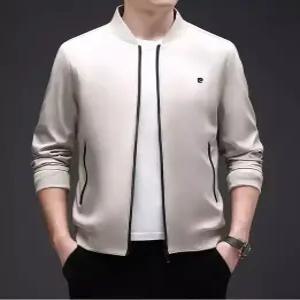 록쉬블몰 남성용 가을 캐주얼 바람막이 점퍼 아우터 재킷 차이나 솔리드 컬러 HO3