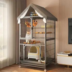 철제 고양이 케이지 격리장 대형 실내 하우스 펜스 보호장
