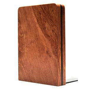 마호가니 빈티지 탁상용 목제 책꽂이 원목 북엔드