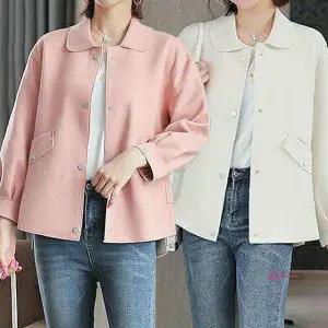 여성 아우터 자켓 캐주얼 봄가을 카라 간절기def051