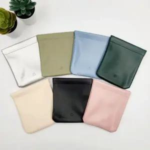 [셀러에이드]여행용 파우치 원터치 동전 휴대용 화장품 백인백 악세사리 자석