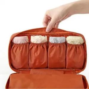 [셀러에이드]여행용 파우치 분리 속옷 수납 보관 여성 캠 출장 이너백 여행