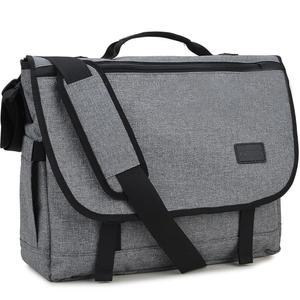 [미국배송] 남성용 RAVUO 메신저백 방수 경량 사첼 15.6 17인치 노트북 가방 숄더 북백