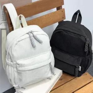 가방 포켓 코듀로이 골덴 미니백팩 미니백 멀티 여성