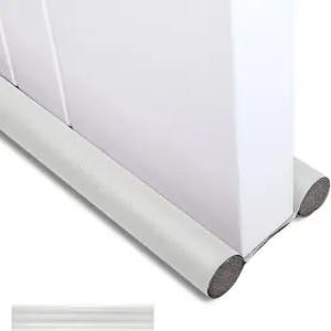 GGIJ 이중 도어 드래프트 스토퍼 바닥용 방음 방풍 방진 차단등 방충 소음 차단기 아래 37인치