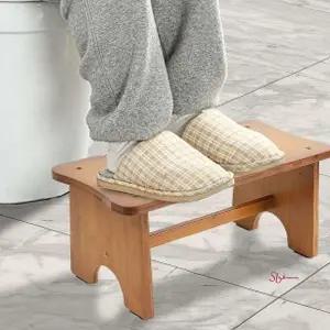 쾌변 월넛 발받침대 변기 키높이발판lmn845